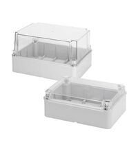 Doza de ramificatie aplicata Cetinkaya, 190x145x160mm, capac transparent, IP67, CP1162
