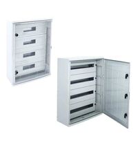 Dulap electric ABS, cu usa transparenta, cu plastroane, 500x600x220mm, Cetinkaya, IP65, CP5118