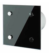 Ventilator axial, decorativ, VTH, 125mm, gri-negru, Modern, Vents, IP34