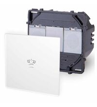 Intrerupator Touch cu revenire Luxus-Time, incastrat, alb, IP20, K-701B-11