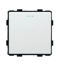 Intrerupator cap cruce Luxus-Time, incastrat, alb, IP20, LX-103-11