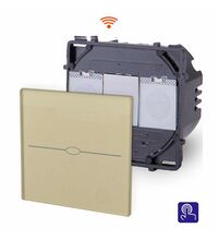 Intrerupator Touch WiFi Luxus-Time, auriu, IP20, LX-PWM1-13