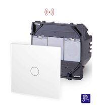 Intrerupator Touch actionare cu telecomanda Luxus-Time, alb, IP20, P-701R-11