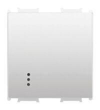 Clapeta pentru intrerupator modular Panasonic, cu LED, alb, 2M, Thea Optima