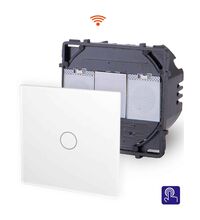 Intrerupator Touch WiFi Luxus-Time, alb, IP20, PWM1-11