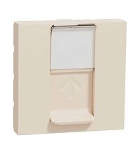 Priza modulara UTP RJ45 Schneider, cat.6, bej, 2M, Noua Unica, NU341544