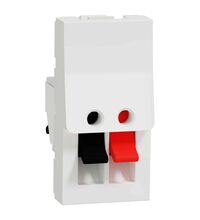 Priza modulara audio Schneider, alb, 1M, Noua Unica, NU348718