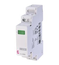 Lampa de semnalizare ETI, LED, verde, 230VAC, sina DIN, 002471551