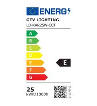 Spot LED, aplicat, rotund, alb, 35W, 3000K/4000K/6400K, IP44, GTV