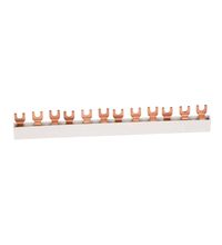 Bareta de alimentare (busbar) Elkat, 3P, tip furca, 6 module, 63A, 0110031506