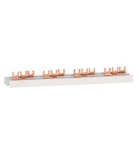 Bareta de alimentare (busbar) Elkat, 3P, tip furca, 54 module, 80A, 0112030254