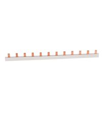 Bareta de alimentare (busbar) Elkat, 1P, tip pin, 12 module, 100A, 0216010712