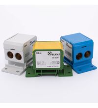 Bloc distributie monopolar, aplicatii fotovoltaice, Elkat, 70mmp, galben/verde, 192A, DB-4