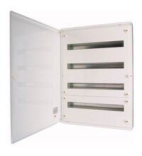 Tablou electric metalic, 198 module, aplicat, cu plastroane, Eaton, IP30, 103093