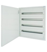 Tablou electric metalic, 198 module, incastrat, cu plastroane, Eaton, IP30, 103099