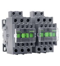 Contactor inversor Noark, 24VAC, 38A, 2ND+2NI, Ex9CR38, 104774