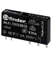 Releu fisabil Finder, 5 pini, 230VAC, 6A, 1CO, 34.51.7.060.0010