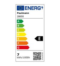 Bec LED Paulmann, E14, sferic, 6.5W, 2700K, 286.50