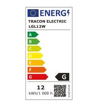 Spot LED, pentru pardoseli/gradina, fix, rotund, argintiu, 12W, incastrat, 4500K, IP65, Tracon