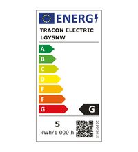 Bec LED Tracon, E14, lumanare, 5W, 4000K, LGY