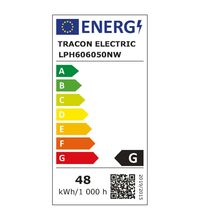 Panel LED, 48W, incastrat, patrat, 4000K, IP40, LPH, Tracon