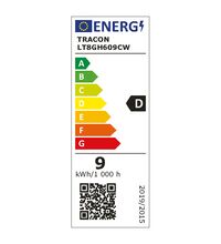 Tub LED Tracon, G13, liniar, 9W, 6500K, alimentare la un singur capat, LTGH