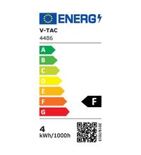Bec LED V-TAC, E27, para, 4W, 2700K, SKU 4486