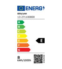 Bec LED decorativ Lumen, E27, glob, G95, 8W, 2800K
