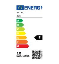Element de conectare "L'' pentru baghete LED, incastrat, alb, 10W, 4000K, V-TAC, SKU 395