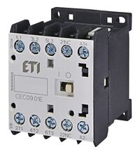 Contactor mini ETI, 48VDC, 9A, 3ND+1NI, 004641139