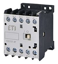 Contactor mini ETI, 24VDC, 7A, 4ND, 004641210
