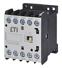 Contactor mini ETI, 24VDC, 10A, 1ND+3NI, 004646012