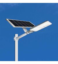 Corp de iluminat stradal LED, solar, 100W, gri, 6500K, IP65, Braytron, BT43-15032
