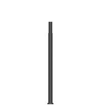 Stalp iluminat exterior gradina, rotund cu flansa, negru, 2.4ml, Braytron, BY70-00351