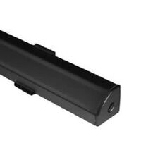 Profil Al pentru banda LED, 2ml, negru, aplicat, Lumen, 05-30-057021