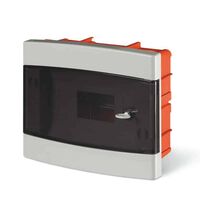 Tablou electric PVC, 8 module, incastrat, usa mata, Scame, IP40, 675.2008