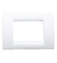 Rama decorativa aparataj modular Comtec, rectangulara, 3M, alb, Stil premium, MF0012-16092