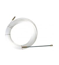 Cordon nylon de tractiune conductor Scame, alb, 20ml, MON20