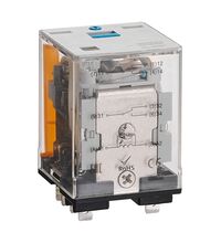 Releu de putere Schrack, 8 fastoane, 12VDC, 16A, 3CC, RMX72012