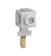 Clema de alimentare bareta Hager, 1P, cu pini, 1x35mmp, 100A, KF83A