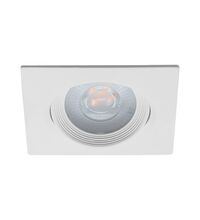 Spot LED, mobil, incastrat, patrat, alb, 7W, 3000K, IP20, Braytron, BD02-10700