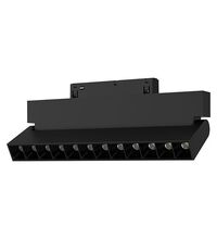 Corp de iluminat LED pe sina, magnetic, mobil, negru, 12W, 4000K, Braytron, BD60-03211