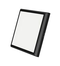 Plafoniera LED, incastrata-aplicata, patrata, negru, 20W, CCT, IP40, SMD-SRD, Braytron, BP04-72081