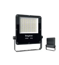 Proiector LED, gri, 200W, 6500K, IP66, Flood, Braytron, BT62-09632