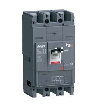 Intreruptor automat MCCB  Hager, 3P, 50kA, fix, 250A, HMW250JR