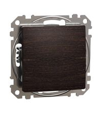 Mecanism intrerupator cap scara Schneider, incastrat, wenge, IP20, Sedna Design, SDD181106