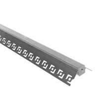 Profil Al pentru banda LED, 2ml, argintiu, rigips, Lumen, 05-30-054700 bucata
