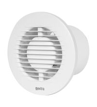 Ventilator axial, pentru tubulatura, cu temporizator, 100mm, alb, EA, Europlast, IP44, EA100T