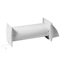 Recuperator de caldura compact, 100mm, cu intrerupator pe cablu, 2W, Europlast, EER100WP