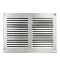 Grila de ventilare, metalic, rectangular, 200x150mm, otel inoxidabil, MR1010-5050, Europlast, MR2015i